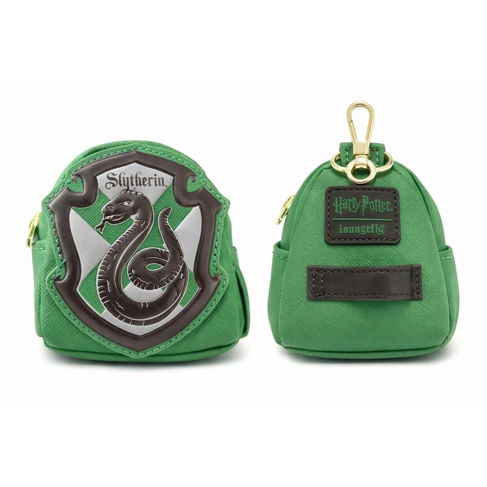 Brand New Loungefly Harry Potter Slytherin Pet Treat Bag